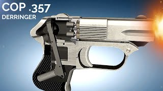 3D Animation: How a COP .357 Derringer works