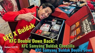 KFC X Buldak | Launch 2 Product -  KFC Samyang Buldak Cheezilla & KFC Samyang Buldak Double Down!