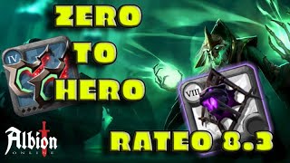 Quedo pobre! Pero rateo un 8.3!!🤑 ZERO to HERO on EU 😈🔥 Part #2 / Albion Online PvP