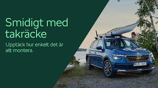 Montera SKODA Octavias lastbågar - steg för steg