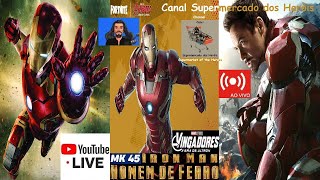 Live 414 - Homem de Ferro no Fortnite - Mk 45 - Ao Vivo -Canal Supermercado dos Heróis é Surreal👑😎🤣🛒