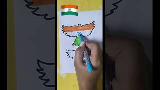 🇮🇳🇦🇷 Flag Drawing || Independence Day Drawing #shorts #youtubeshorts