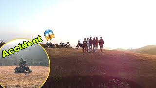 Live Bike Accident || lohari morning view || part-2