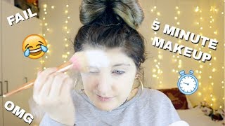 5 MINUTE MAKEUP CHALLENGE