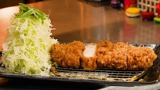 行列ができるとんかつ店【地蔵】の心地よい揚げ音！/ASMR/Frying Tonkatsu Sound 〜Cinematic Japanese Deep-fried Pork Cutlet〜