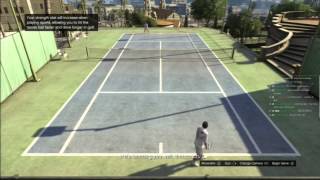 Official Sport of Mangrunts   Tennis!   Grand Theft Auto Playthrough pt 9 2014 HD