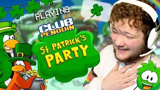 happy patty's day | CLUB PENGUIN REWRITTEN ST PATRICKS DAY PARTY