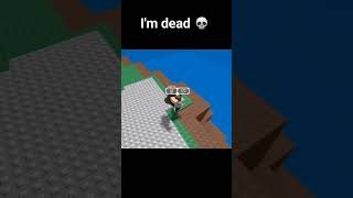 Randomly dying in Natural Disaster Survival #roblox #funny