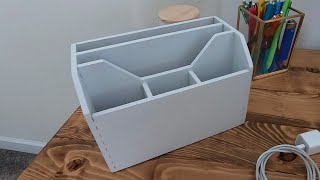 Box for Desk Organization: Learning to Make Router Box Joints