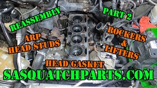 Jeep Liberty CRD Engine Reassembly - Part 2 - Sasquatchparts.com