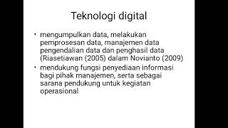 Dampak Governansi Digital terhadap Kinerja Organisasi