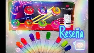 NEÓN PARTY | GAMA DE ACRÍLICO NAIL FACTORY | RESEÑA