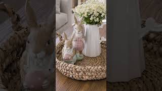 Creating An Easter Display #homedecor #easter