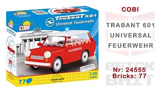 [COBI] Trabant 601 Universal Feuerwehr - Speedbuild (Youngtimer Series No. 24555)