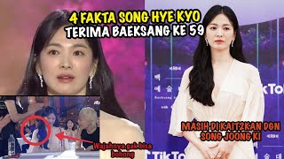 Tertekan !! Inilah Ekspresi Song Hye Kyo Saat Nama Song Joong Ki Di Sebut. Ada Perang Outfit Juga