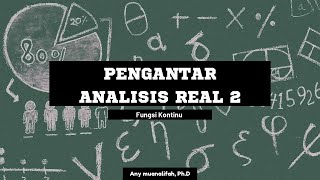 Pengantar Analisis Real 2|Fungsi Kontinu|Contoh 3