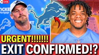 🚨 BOMB NEWS! LIONS MAKE $20 MILLION CUT! STAR LEAVING? DETROIT LIONS NEWS