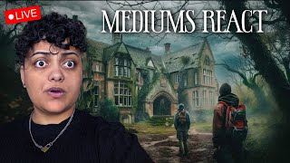 Ghost Theory Got TRAPPED Inside a HAUNTED ABANDONED MANSION | Mediums React LIVE