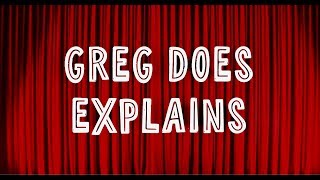 greg does explains - LOTS OF SIGNS