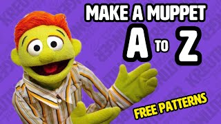 How to Make a Muppet from Scratch! - Puppet Nerd - DIY