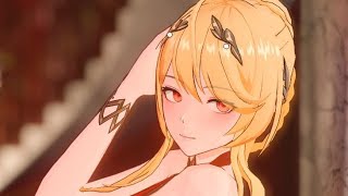 【Aether Gazer MMD／4K／60FPS】Hera【Good-night Kiss】