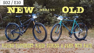 Retro vs Modern MTB, Rocky Trail 24hour MTB Race