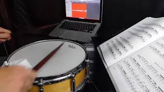 Solo 6 from "The All-American Drummer" Charley Wilcoxon 101bpm