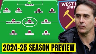 Premier League 2024-25 Preview: West Ham