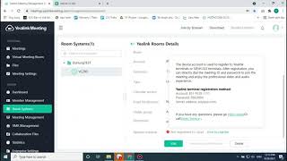 Hướng dẫn đăng kí tài khoản Yealink Meeting lên thiết bị Yealink VC - Du Hưng groups