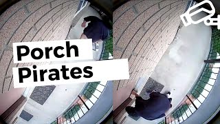 Porch Pirates Get Caught on Camera