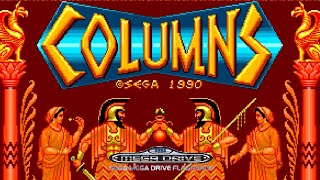 Columns playthrough (SEGA Mega Drive Flashback)