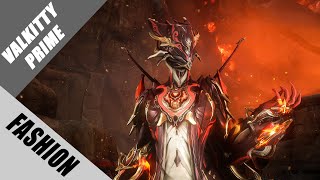 Warframe | Fashion Frame | Valkitty Prime : Infernal Prowler