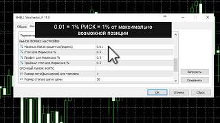 Инструкция Параметры 13ТС для МТ5 Форекс-Фортс стохастик