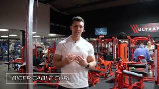 Bicep Cable Curl - Exercise Tutorial