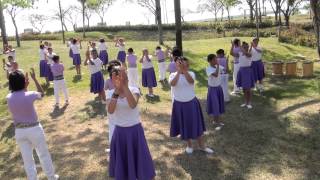 Chicos del colegio San Agustín Bailan en Bella Vista Ctes Nº 01