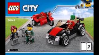 LEGO CITY 60143 Auto Transport Heist Instructions