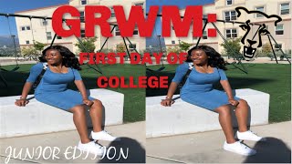 GRWM FIRST DAY OF COLLEGE:UNIVERSITY OF COLORADO|CurryTwins