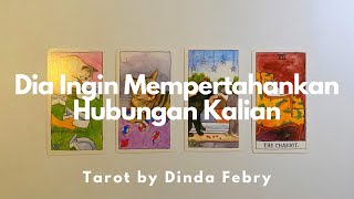 🌸 Tarot ~ Dia Ingin Mempertahankan Hubungan Kalian 🌸