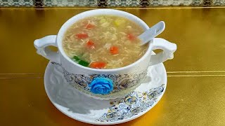 Macaroni And Chicken Soup Recipe | How to make macaroni and chicken soup | Spoon of taste