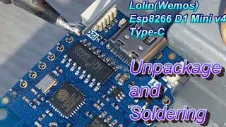 Esp8266 D1 Mini V4  USB Type-C