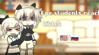 fpe react to tiktok|Русский/English  1/?