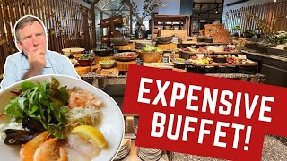 Reviewing an EXPENSIVE £82 LUXURY BUFFET in the UNITED KINGDOM!