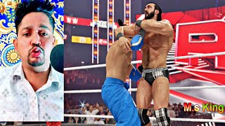 WWE 2K24 | Drew Mcintyre vs Sanga (Full Match) on Monday Night Raw in Hindi Gameplay