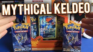 Pokemon Cards - Keldeo Mythical Collection + Sun & Moon Openings