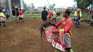 😃😃 kuda kepang kesurupan‼️joged jaranan ebeg banyumasan "wahyu tawangsari"‼️bambangan, kutabawa