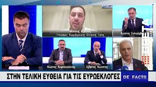 Η εμφάνιση μου στην εκπομπή “De facto” στο TV CRETA - Παγκρήτια Ραδιοτηλεόραση Α.Ε.. Ελληνική Λύση