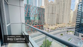 Apartment Tour | Walk Through | Upgraded Large One Bedroom | Dubai Marina  | Bay Central | RG809