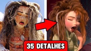 35 DETALHES QUE VOCÊ PERDEU EM MOANA (Easter Eggs & Referências)