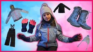 MINHAS ROUPAS PRA NEVE - A Babi mostra que roupas usar pra viajar pra um lugar com neve!