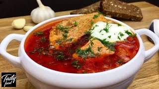 Красный Борщ! Есть Секрет Почему Он Получается Таким Вкусным!